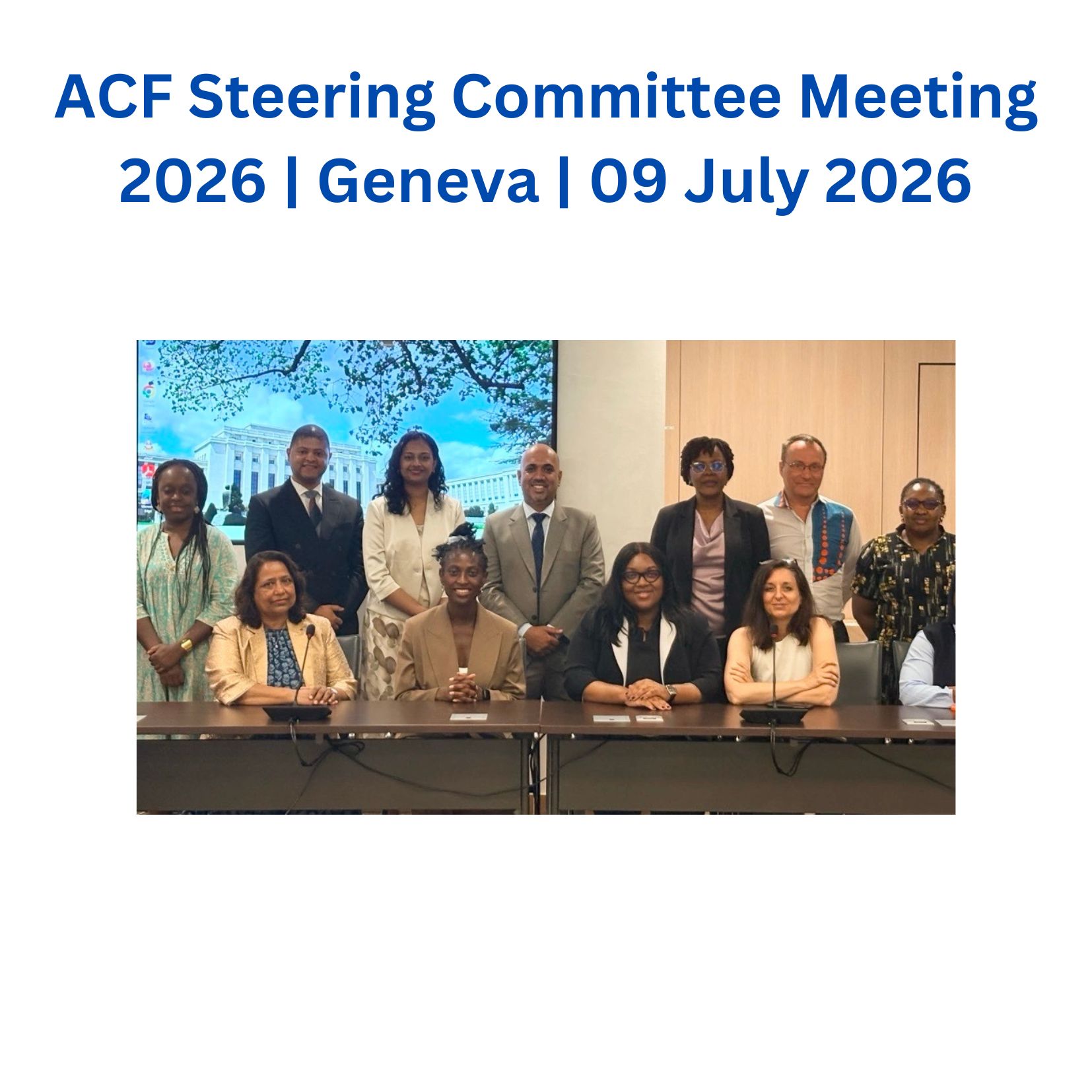 ACF Steering Committee Meeting 2026 | Geneva | 09 July 2026